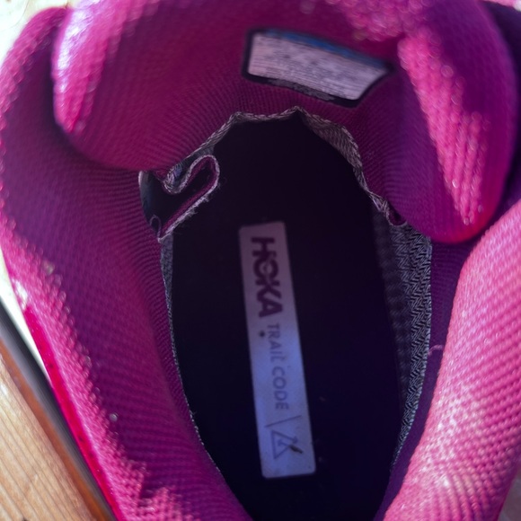 Women's Hoka Trail Code GTX, Hot Sauce/Earthenware, 8.5 B Medium - Picture 4 of 8